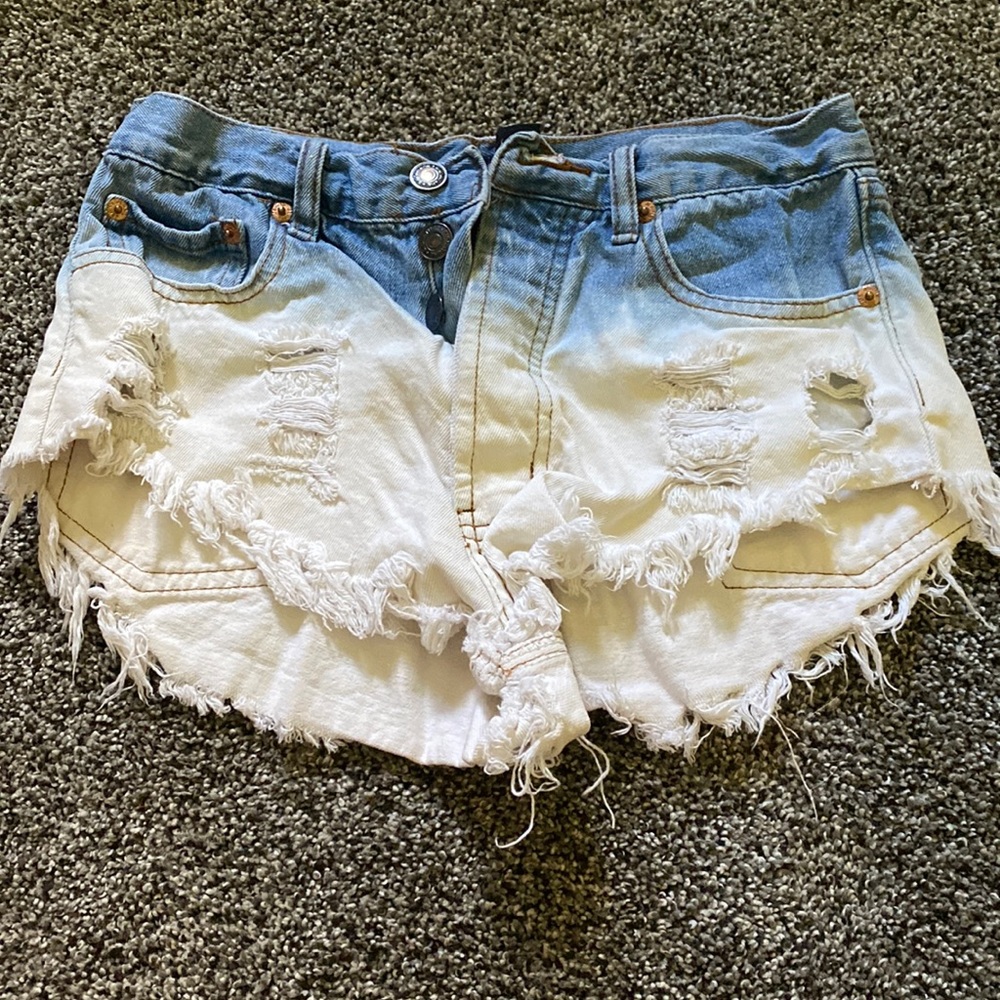 Jean shorts Button up